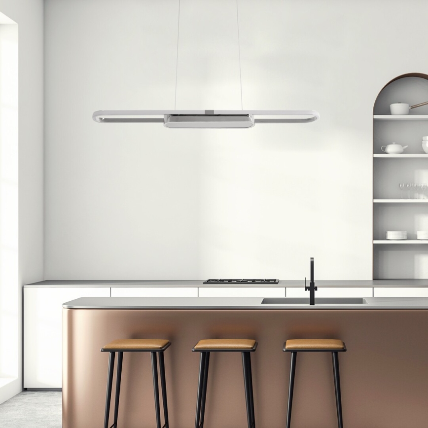 Rabalux - LED Chandelier on a string LED/48W/230V 4000K matte chrome