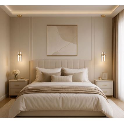 Rabalux - LED Cable Pendant Light LED/10W/230V 3000K Gold