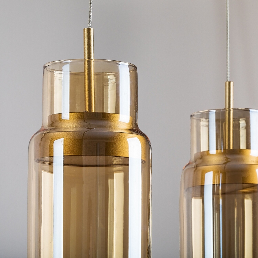 Rabalux - LED pendant light on cable LED/27W/230V 3000K gold