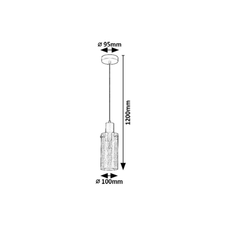 Rabalux - Chandelier on a string 1xE27/60W/230V