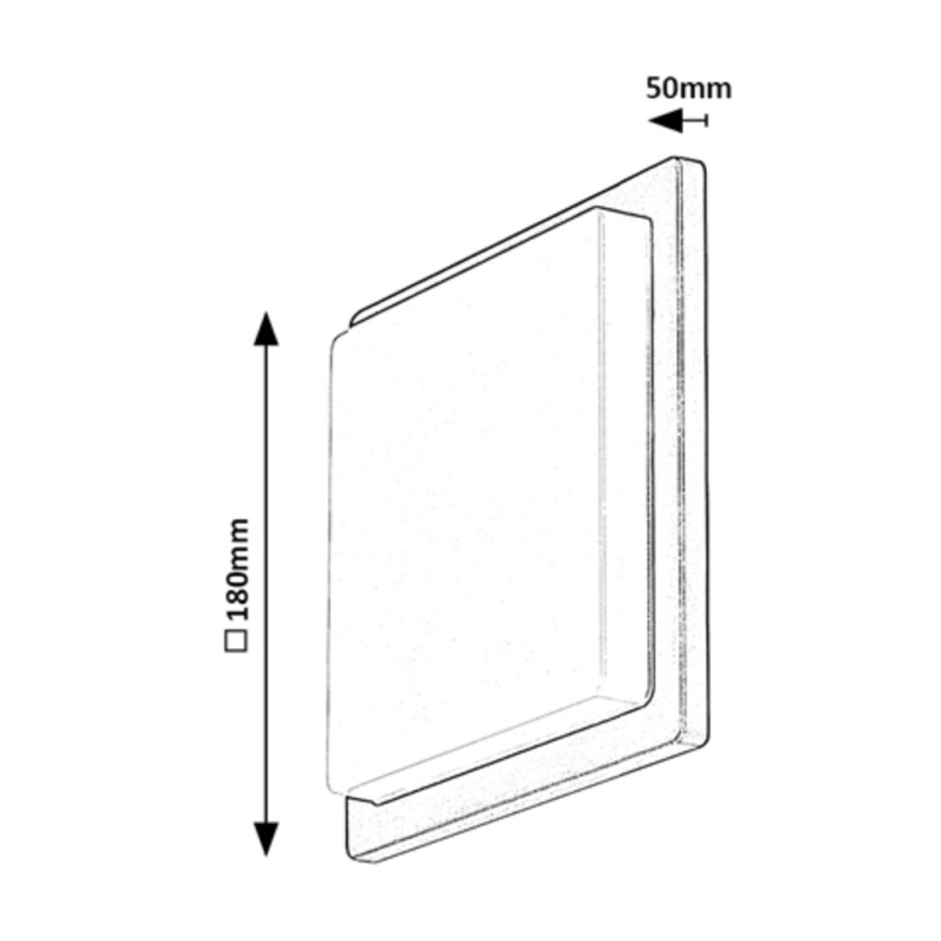 Rabalux - LED Outdoor wall light LED/8W/230V IP65