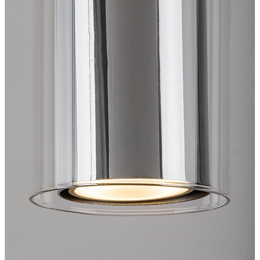 Rabalux - Chandelier on a string 1xGU10/50W/230V clear/shiny chrome