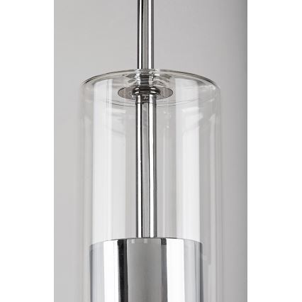Rabalux - Chandelier on a string 1xGU10/50W/230V clear/shiny chrome