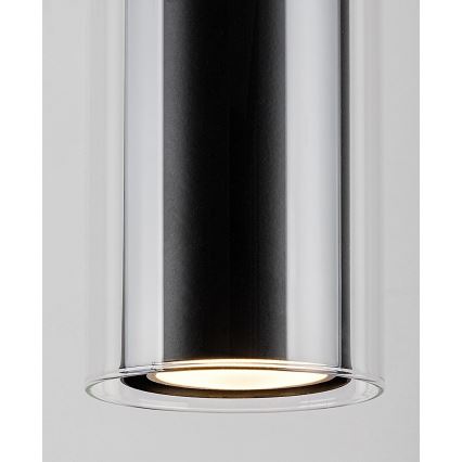 Rabalux - Chandelier on a string 1xGU10/50W/230V clear/black