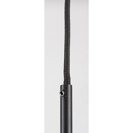 Rabalux - Chandelier on a string 1xGU10/50W/230V clear/black