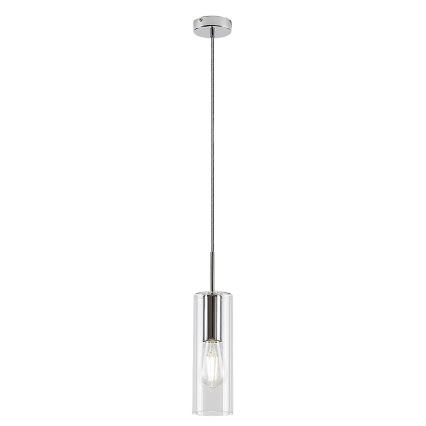Rabalux - Chandelier on a string 1xE27/40W/230V clear/shiny chrome