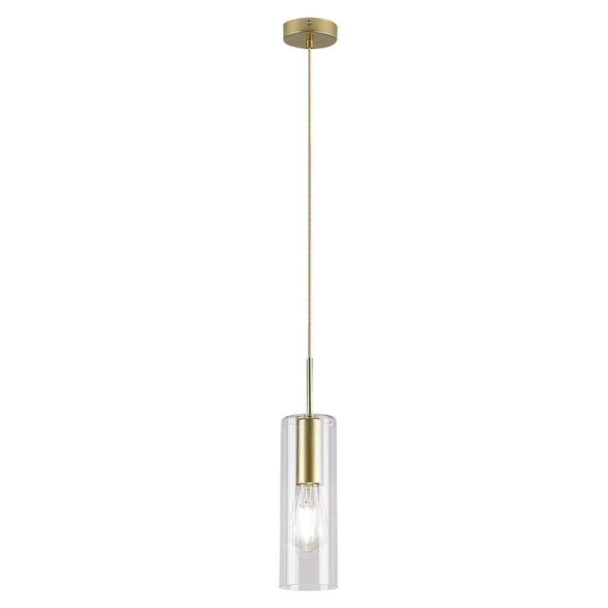 Rabalux - Chandelier on a string 1xE27/40W/230V clear/gold