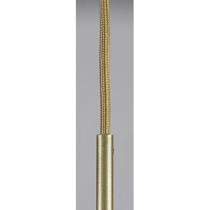 Rabalux - Chandelier on a string 1xE27/40W/230V clear/gold