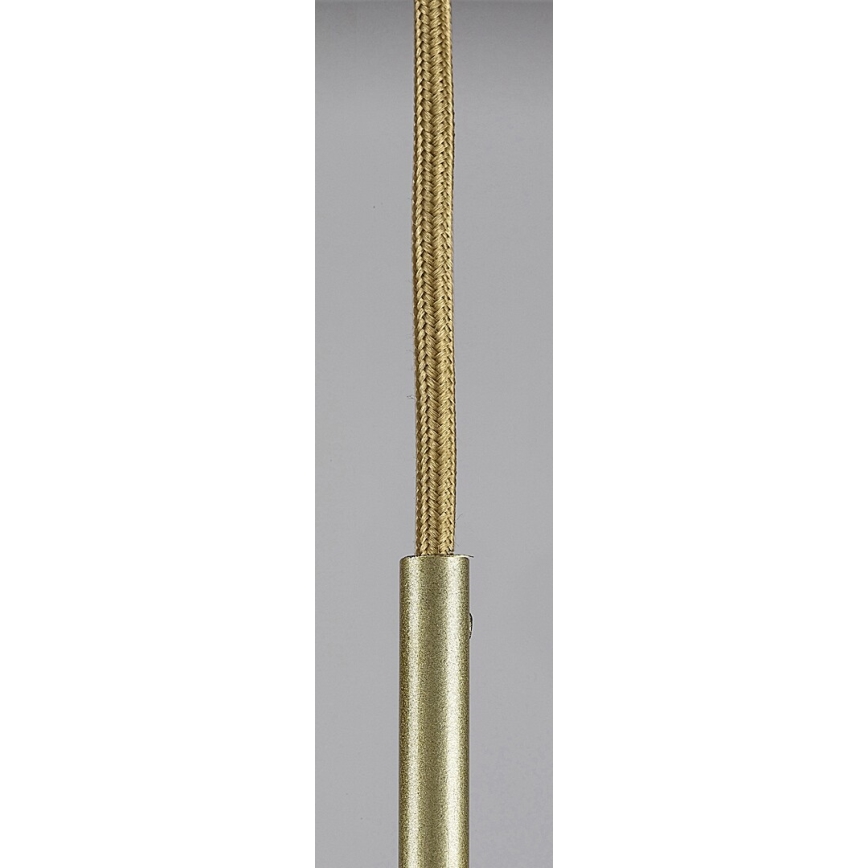Rabalux - Chandelier on a string 1xE27/40W/230V clear/gold