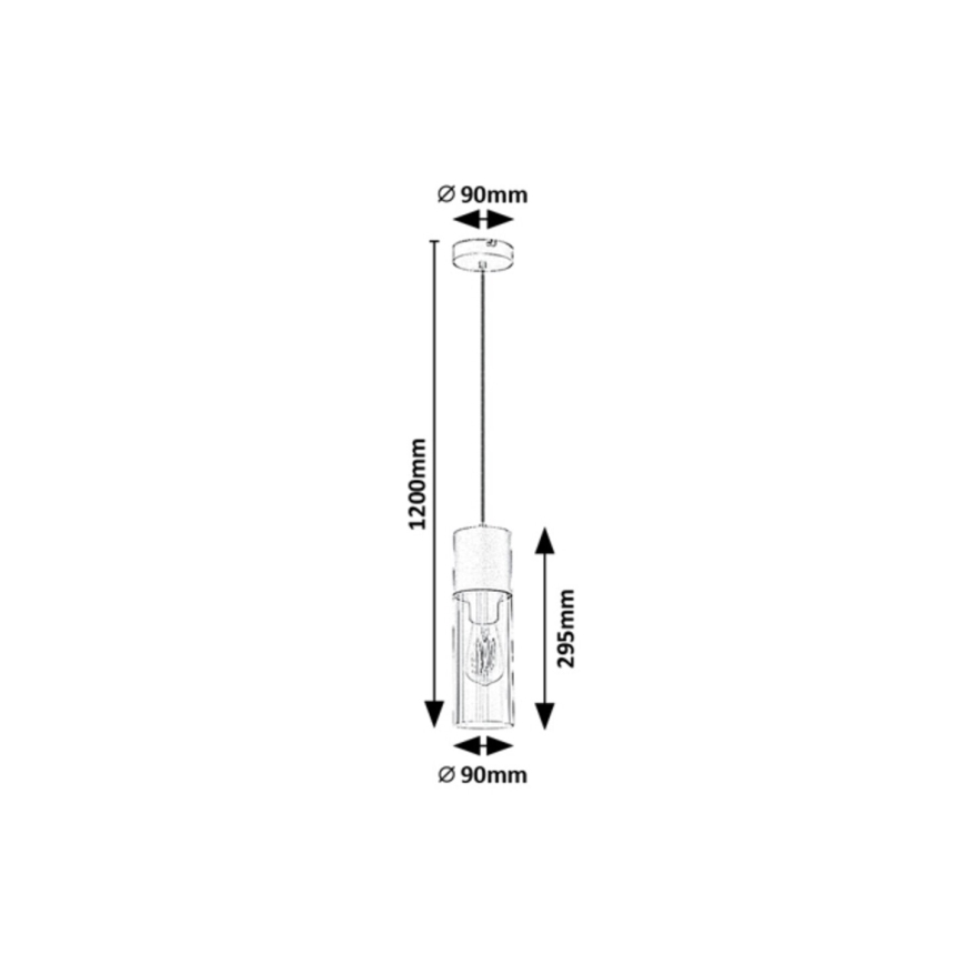 Rabalux - Chandelier on a string 1xE27/25W/230V