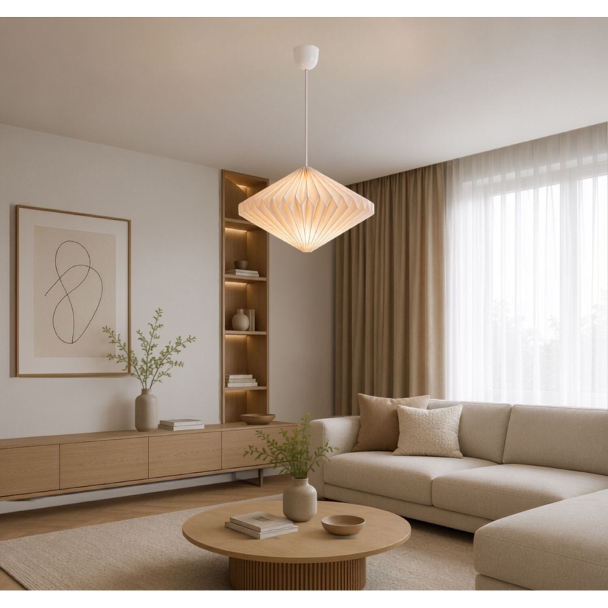 Rabalux - Chandelier lampshade, max. 40 W, Ø 40 cm, white