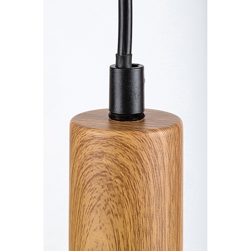 Rabalux - Chandelier on a string 1xE27/60W/230V beech