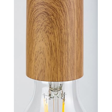 Rabalux - Chandelier on a string 5xE27/60W/230V spider beech