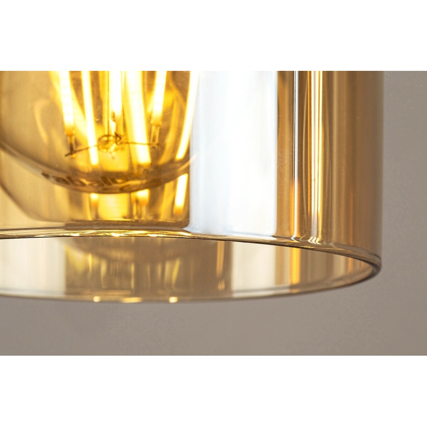 Rabalux - Chandelier on a string 3xE27/25W/230V pine