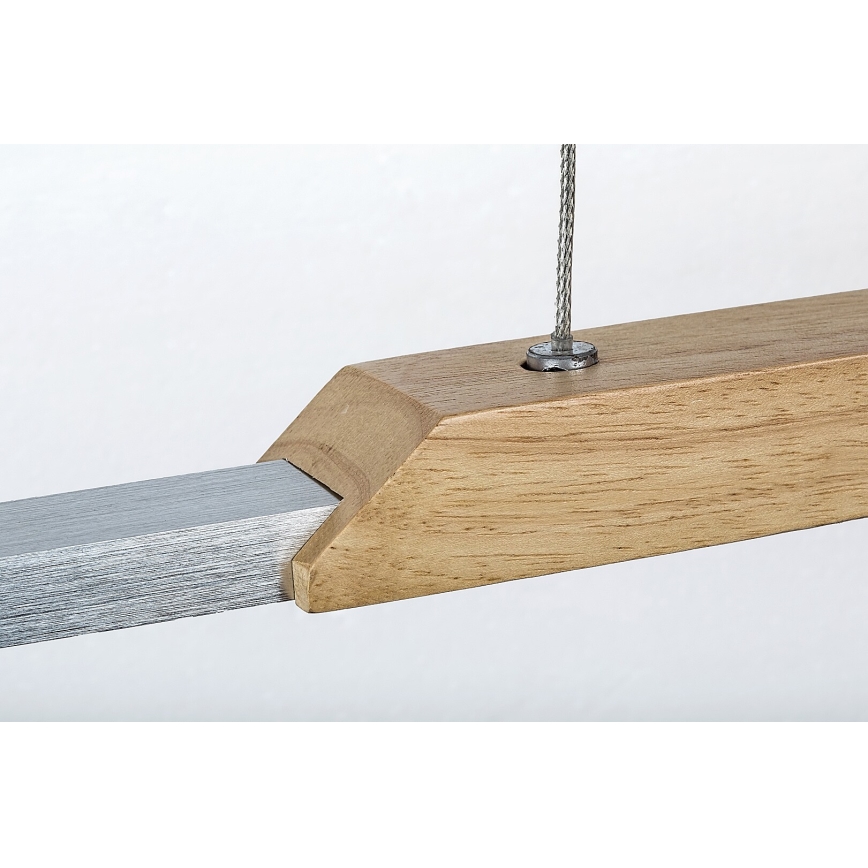 Rabalux - LED Chandelier on a string LED/26W/230V 4000K beech