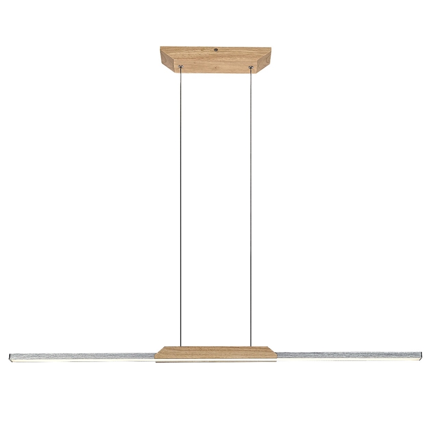 Rabalux - LED Chandelier on a string LED/26W/230V 4000K beech