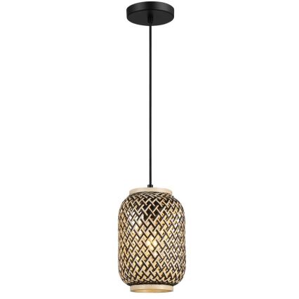 Rabalux - Chandelier on a string 1xE27/40W/230V rattan