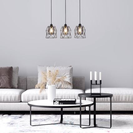Rabalux - Chandelier on a string 3xE27/40W/230V