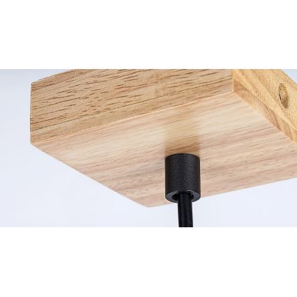 Rabalux - Chandelier on a string 1xGU10/5W/230V oak