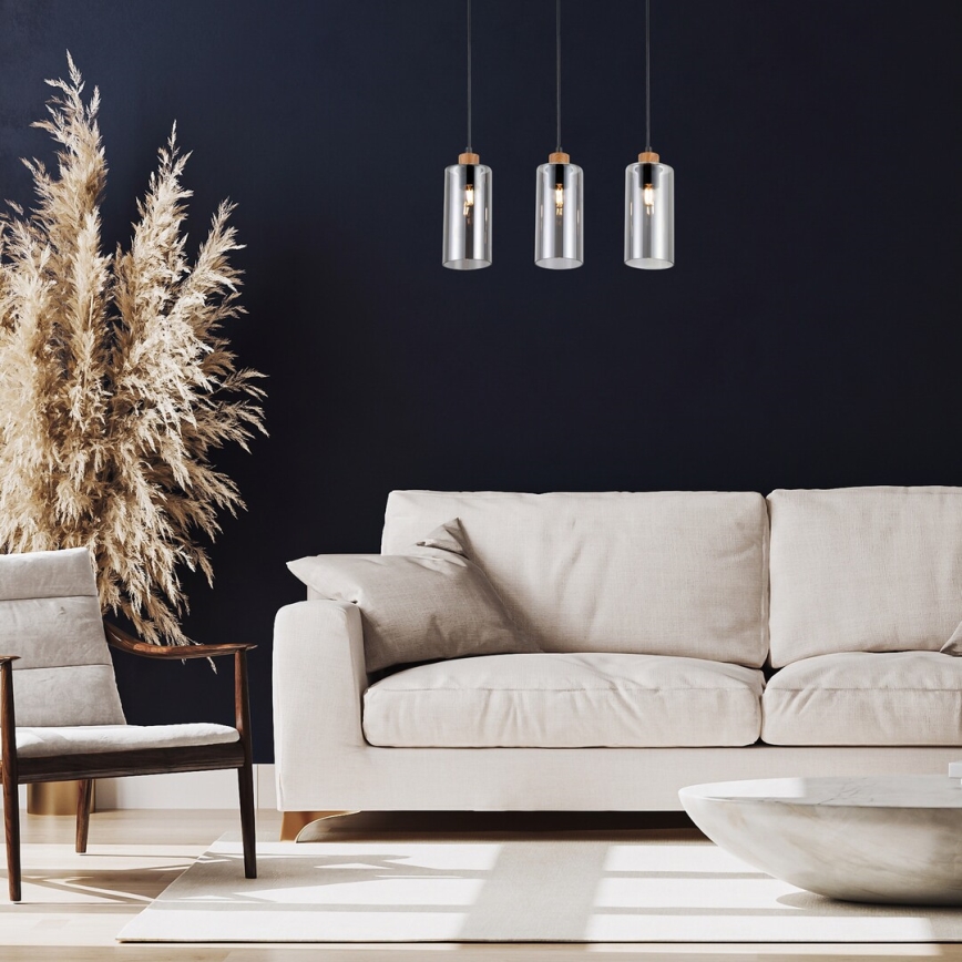 Rabalux - Chandelier on a string 3xE27/25W/230V