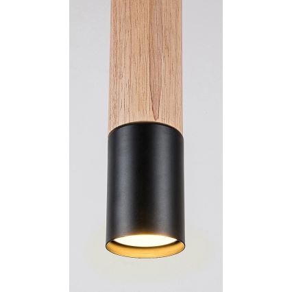 Rabalux - Chandelier on a string 1xGU10/50W/230V beech