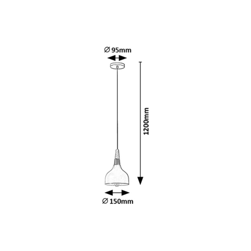 Rabalux - Chandelier on a string 1xE27/40W/230V