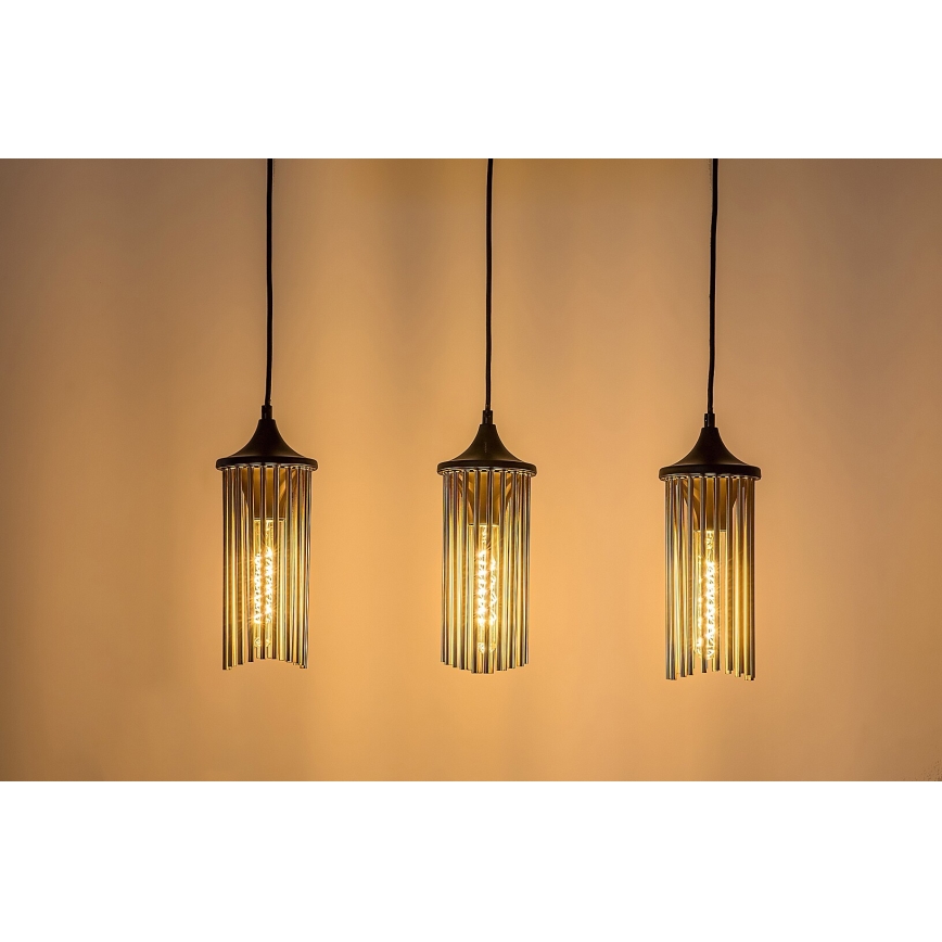 Rabalux - Chandelier on a string 3xE27/40W/230V