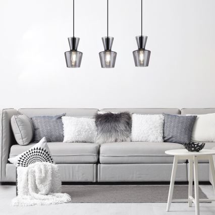 Rabalux - Chandelier on a string 3xE27/60W/230V
