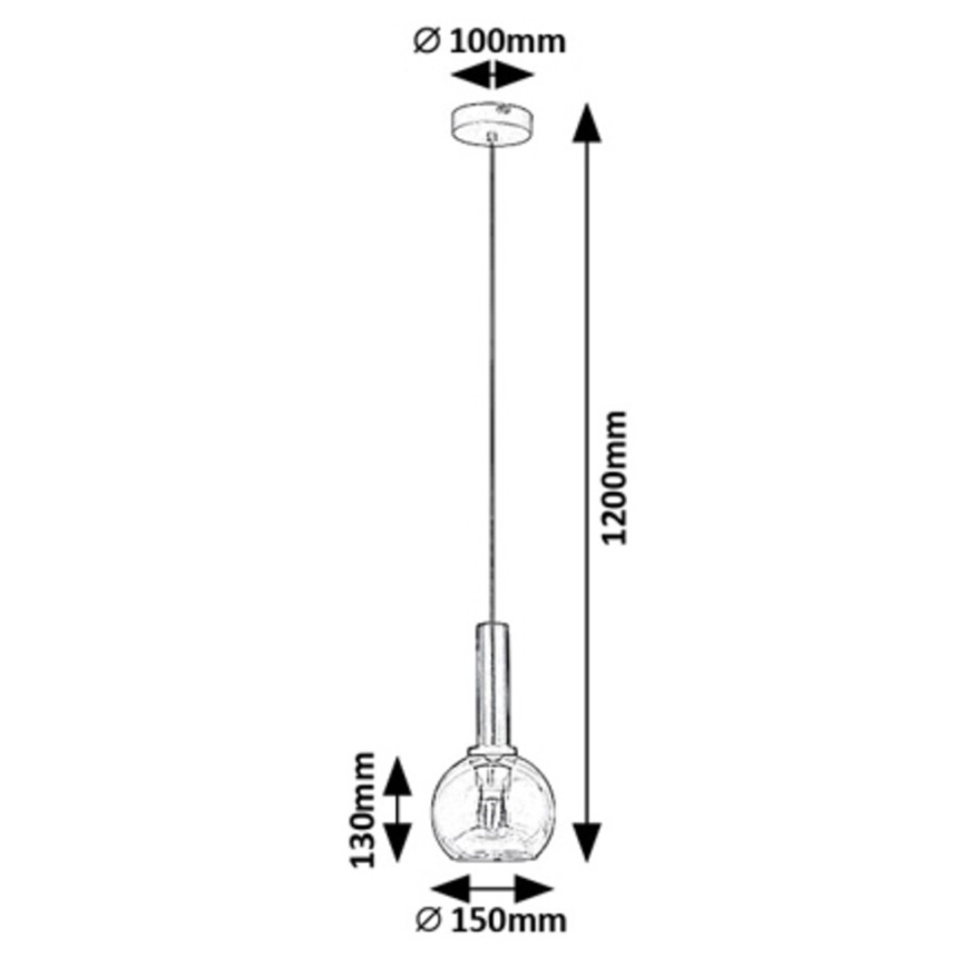 Rabalux - Chandelier on a string 1xE27/40W/230V