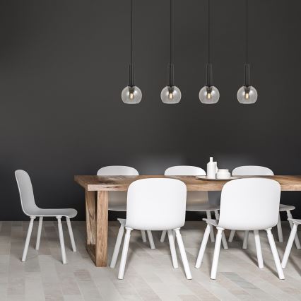 Rabalux - Chandelier on a string 4xE27/40W/230V