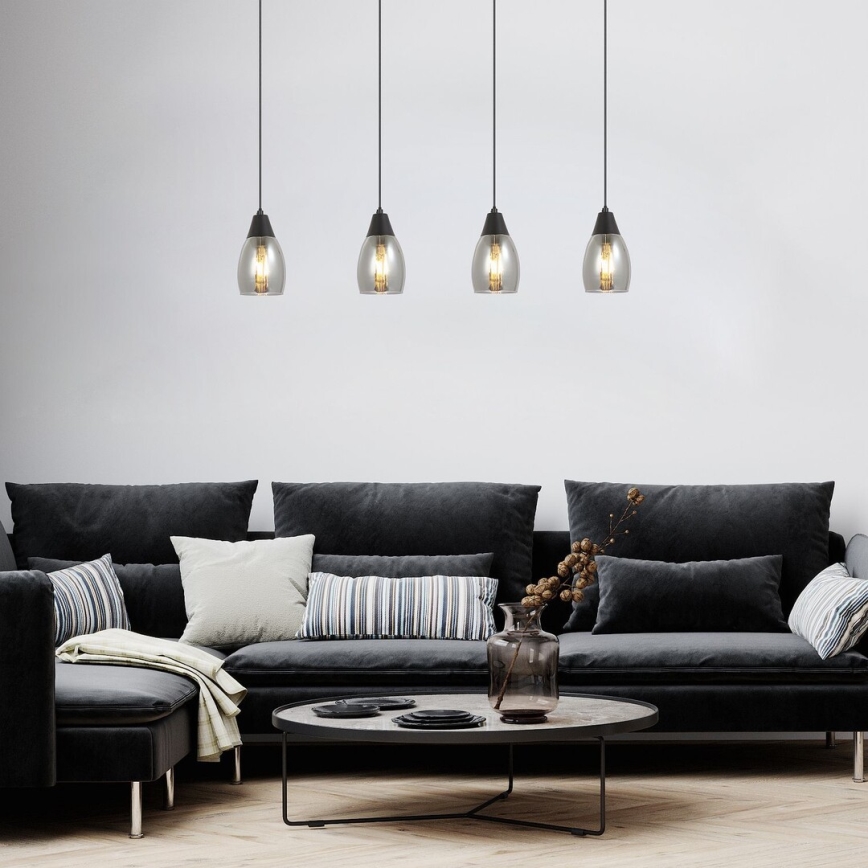 Rabalux - Chandelier on a string 4xE27/15W/230V