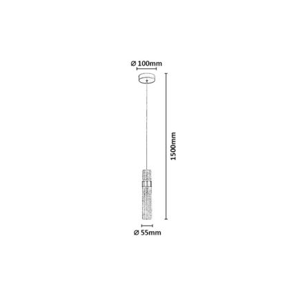 Rabalux - LED pendant light on cable LED/8W/230V 3000K