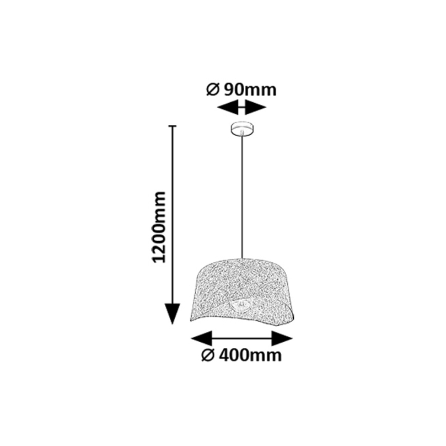 Rabalux - Chandelier on a string 1xE27/10W/230V