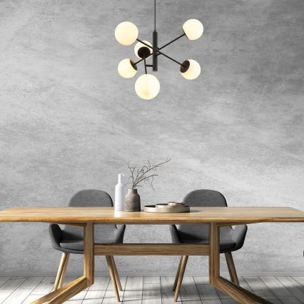 Rabalux - Chandelier on a string 6xE14/20W/230V