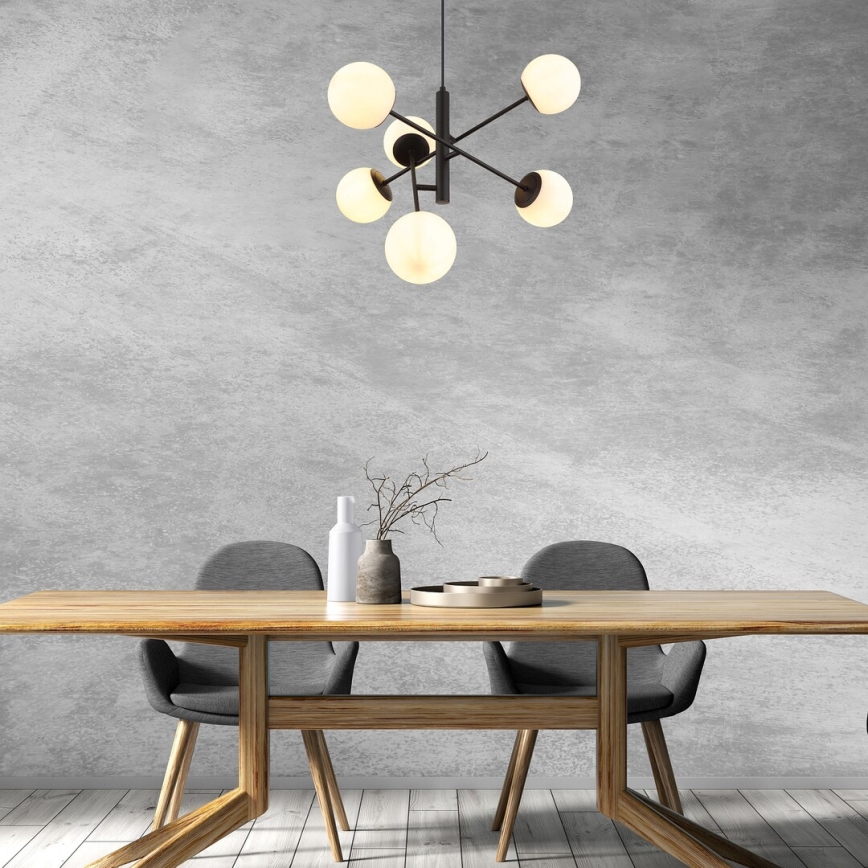 Rabalux - Chandelier on a string 6xE14/20W/230V