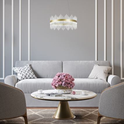 Rabalux - LED Chandelier on a string LED/36W/230V 3000/4000/6000K gold