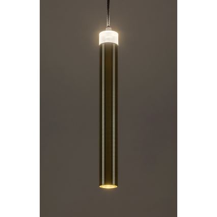 Rabalux - LED Chandelier on a string LED/10W/230V 4000K black/gold