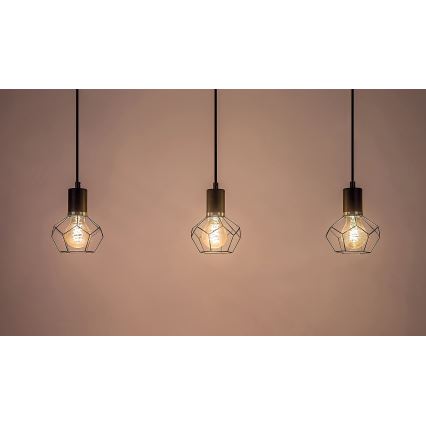 Rabalux - Chandelier on a string 3xE27/40W/230V