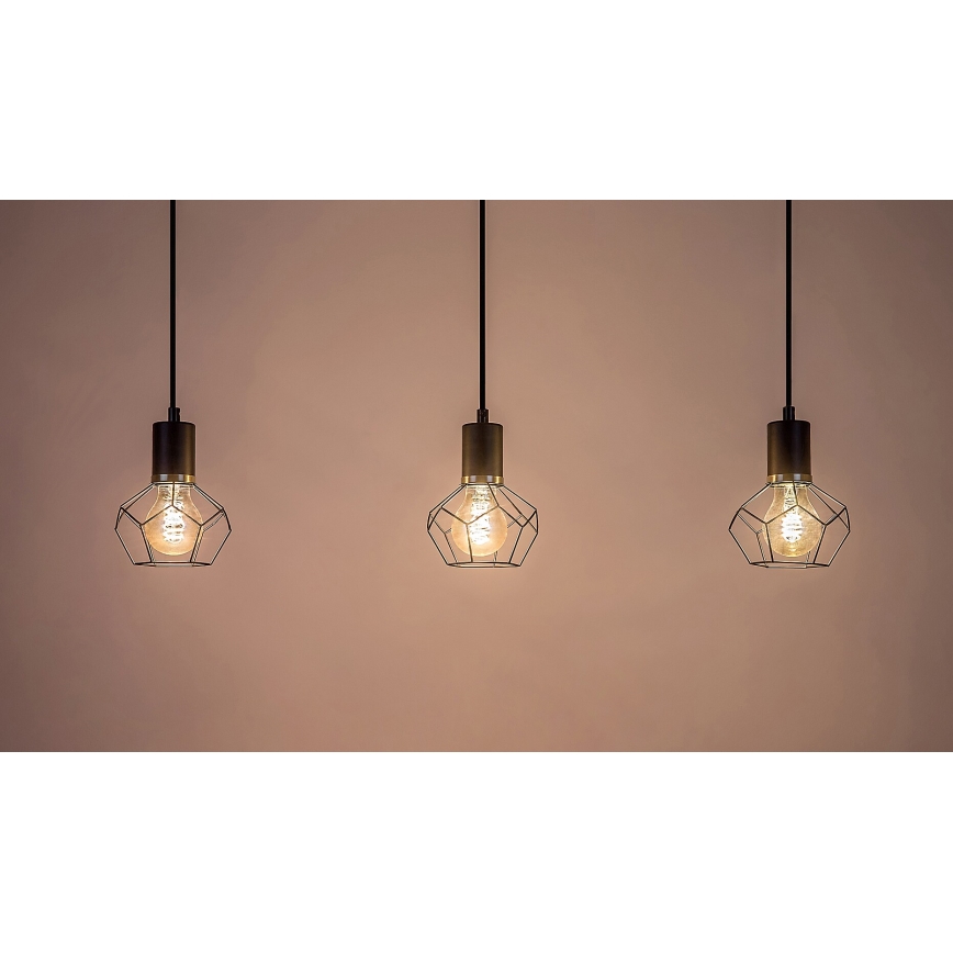 Rabalux - Chandelier on a string 3xE27/40W/230V