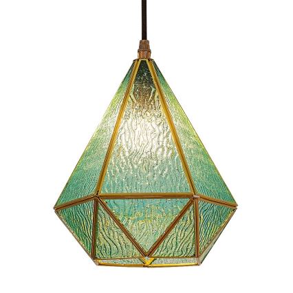 Rabalux - Tiffany stained glass chandelier on a string 1xE14/40W/230V blue/gold