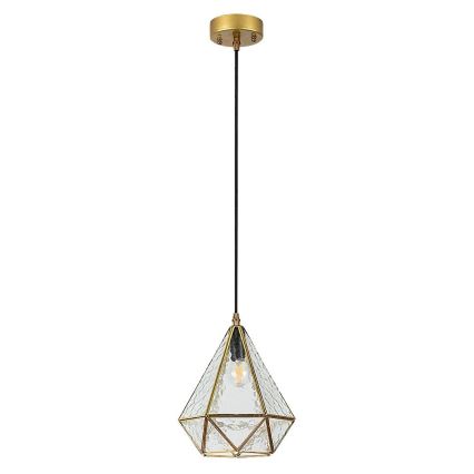 Rabalux - Tiffany stained glass chandelier on a string 1xE14/40W/230V gold