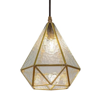 Rabalux - Tiffany stained glass chandelier on a string 1xE14/40W/230V gold