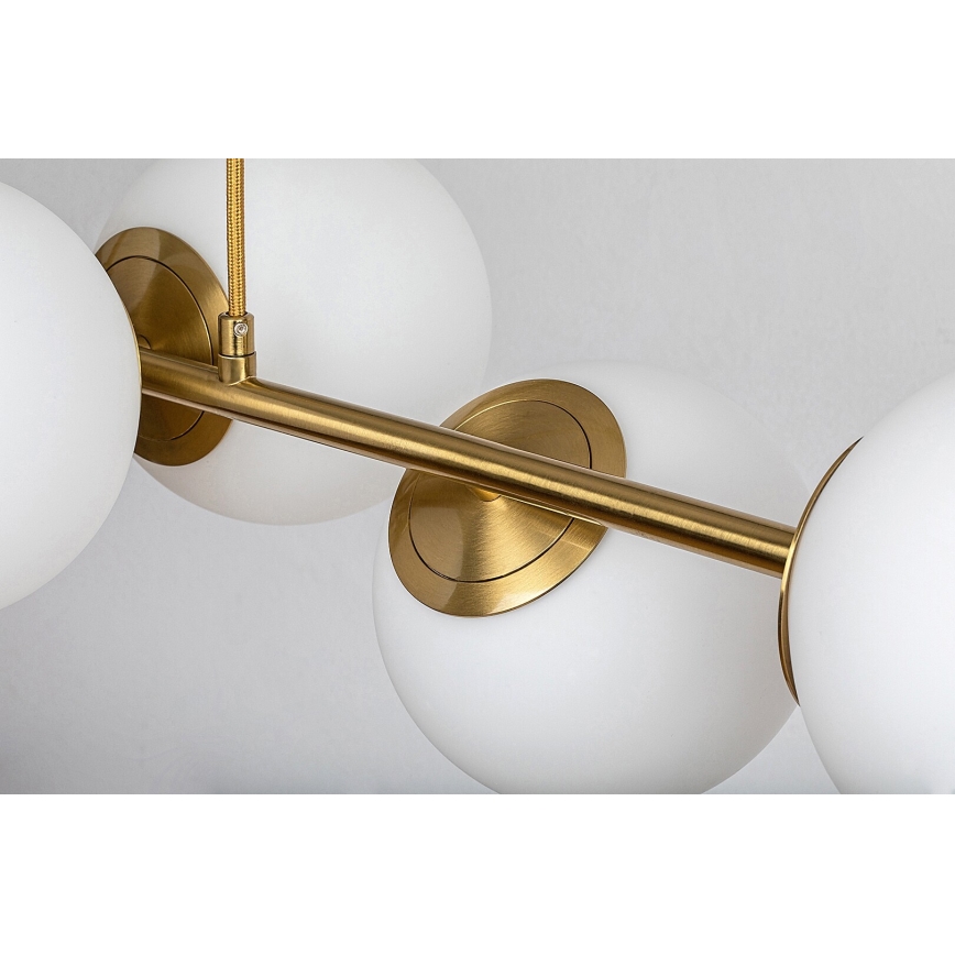 Rabalux - Chandelier on a string 6xE27/35W/230V gold