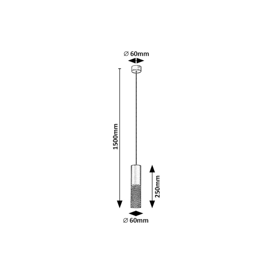 Rabalux - Chandelier on a string 1xGU10/35W/230V