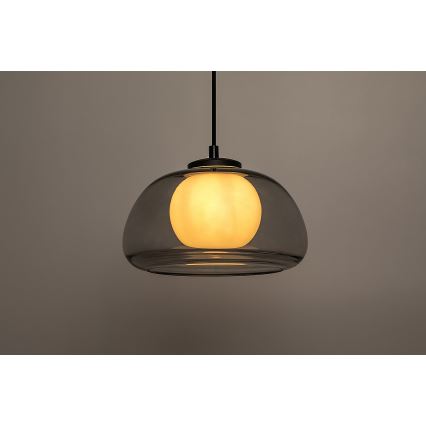 Rabalux - Chandelier on a string 1xG9/5W/230V smoky