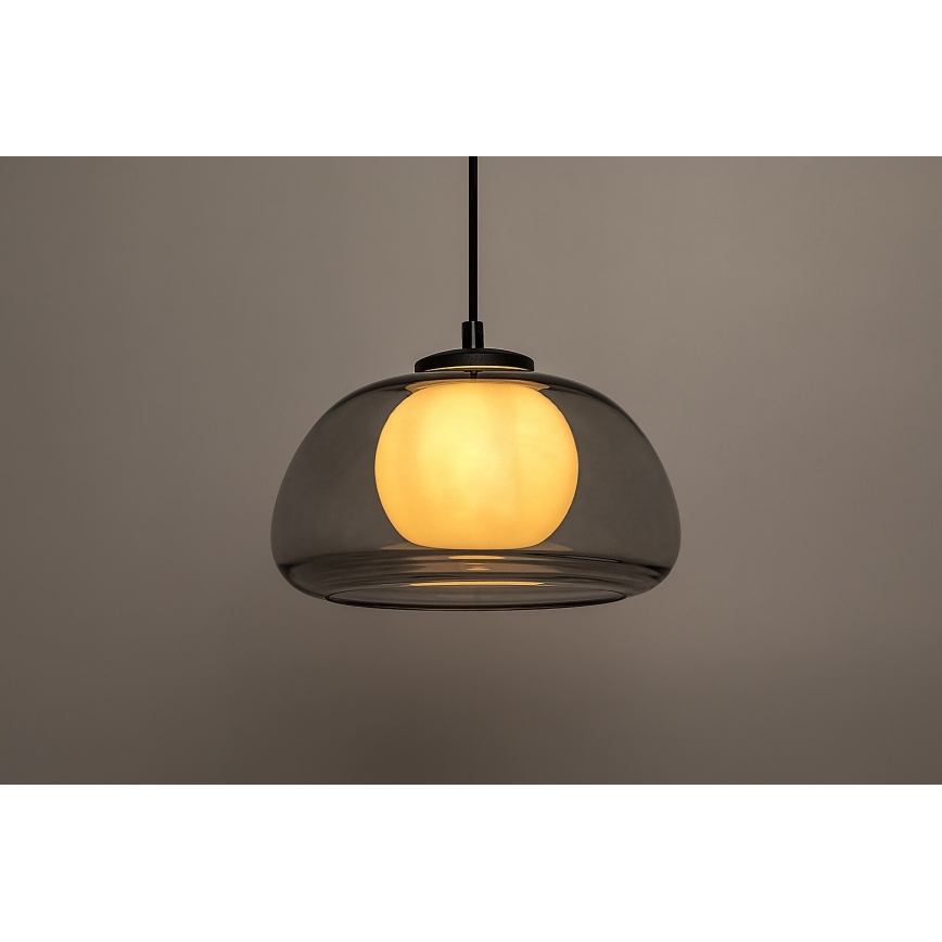 Rabalux - Chandelier on a string 1xG9/5W/230V smoky