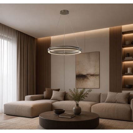 Rabalux - LED Dimmable pendant light on cable LED/60W/230V 3000-6500K gray + remote control