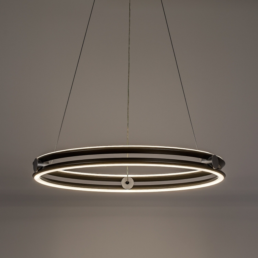Rabalux - LED Dimmable pendant light on cable LED/60W/230V 3000-6500K gray + remote control