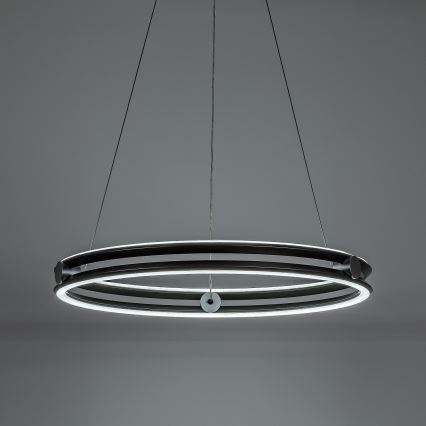 Rabalux - LED Dimmable pendant light on cable LED/60W/230V 3000-6500K gray + remote control
