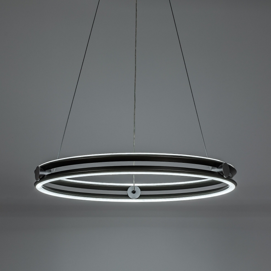 Rabalux - LED Dimmable pendant light on cable LED/60W/230V 3000-6500K gray + remote control